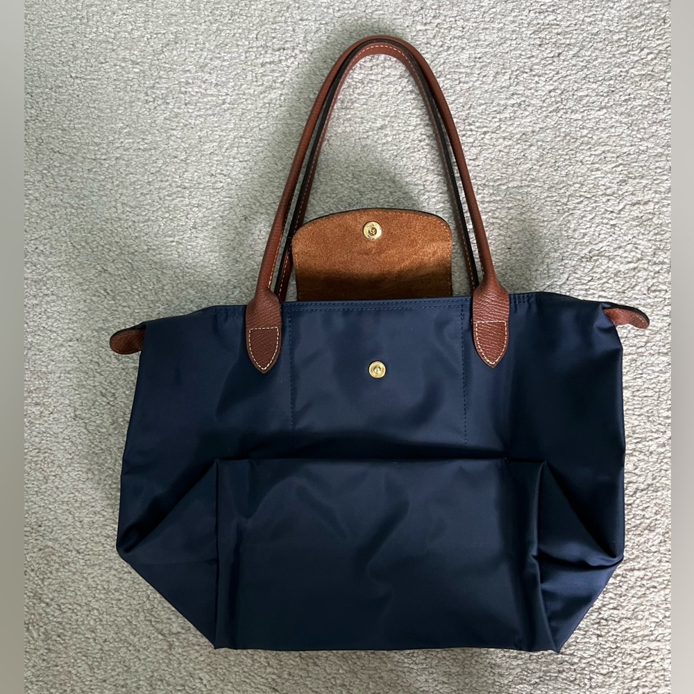 Small Navy Long Champ
